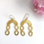 brass earring