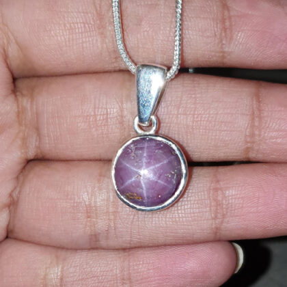 star ruby pendant