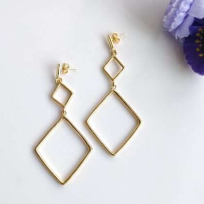 brass earring