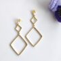 brass earring
