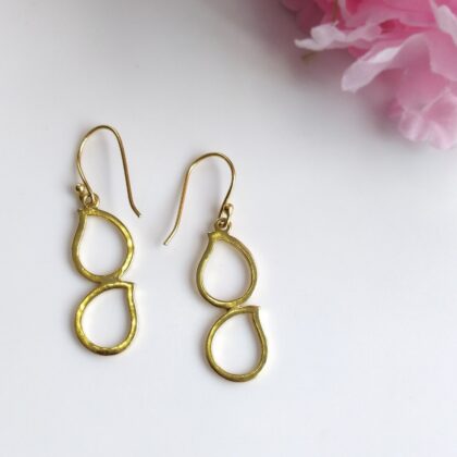 brass earring