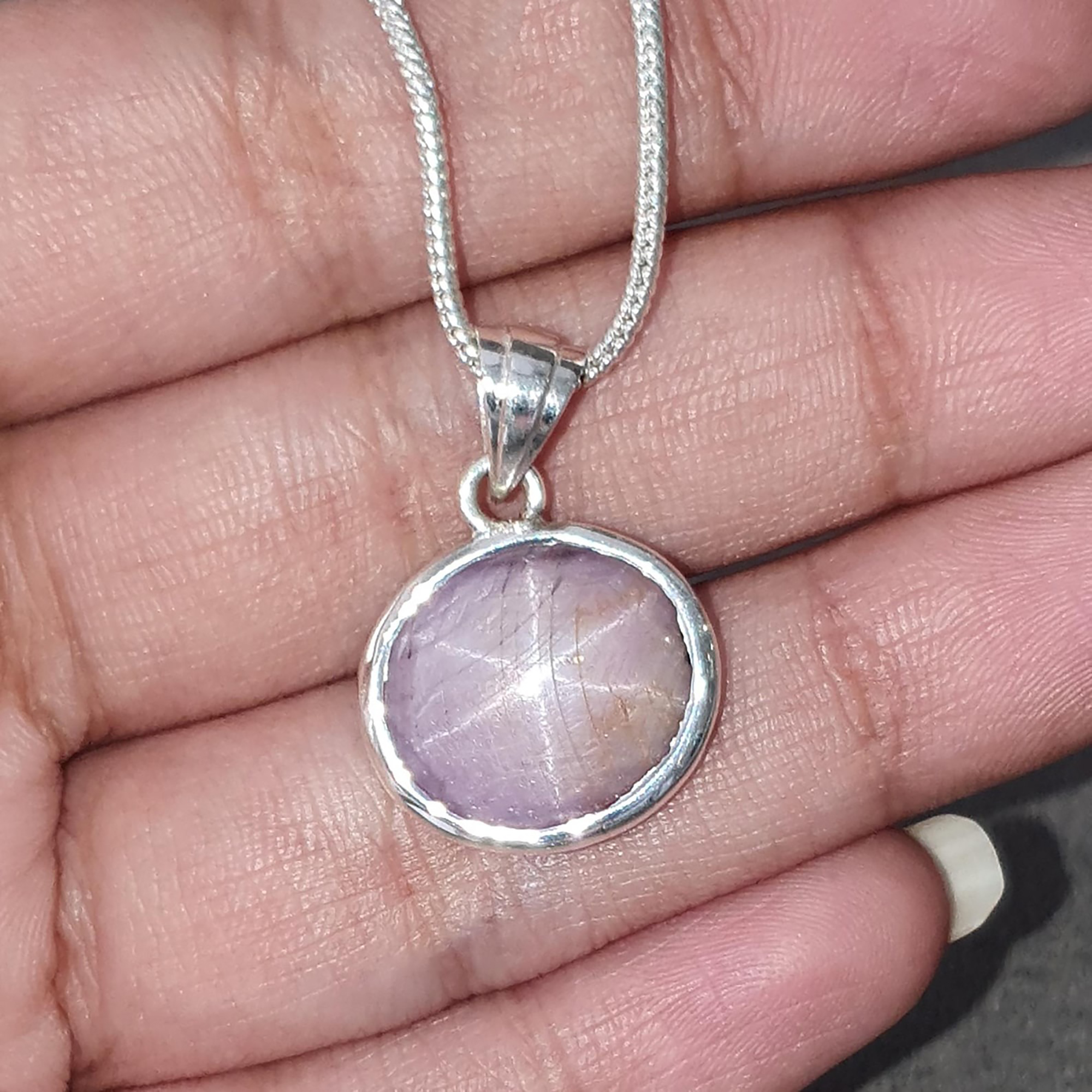silver pendant
