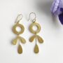 brass earring