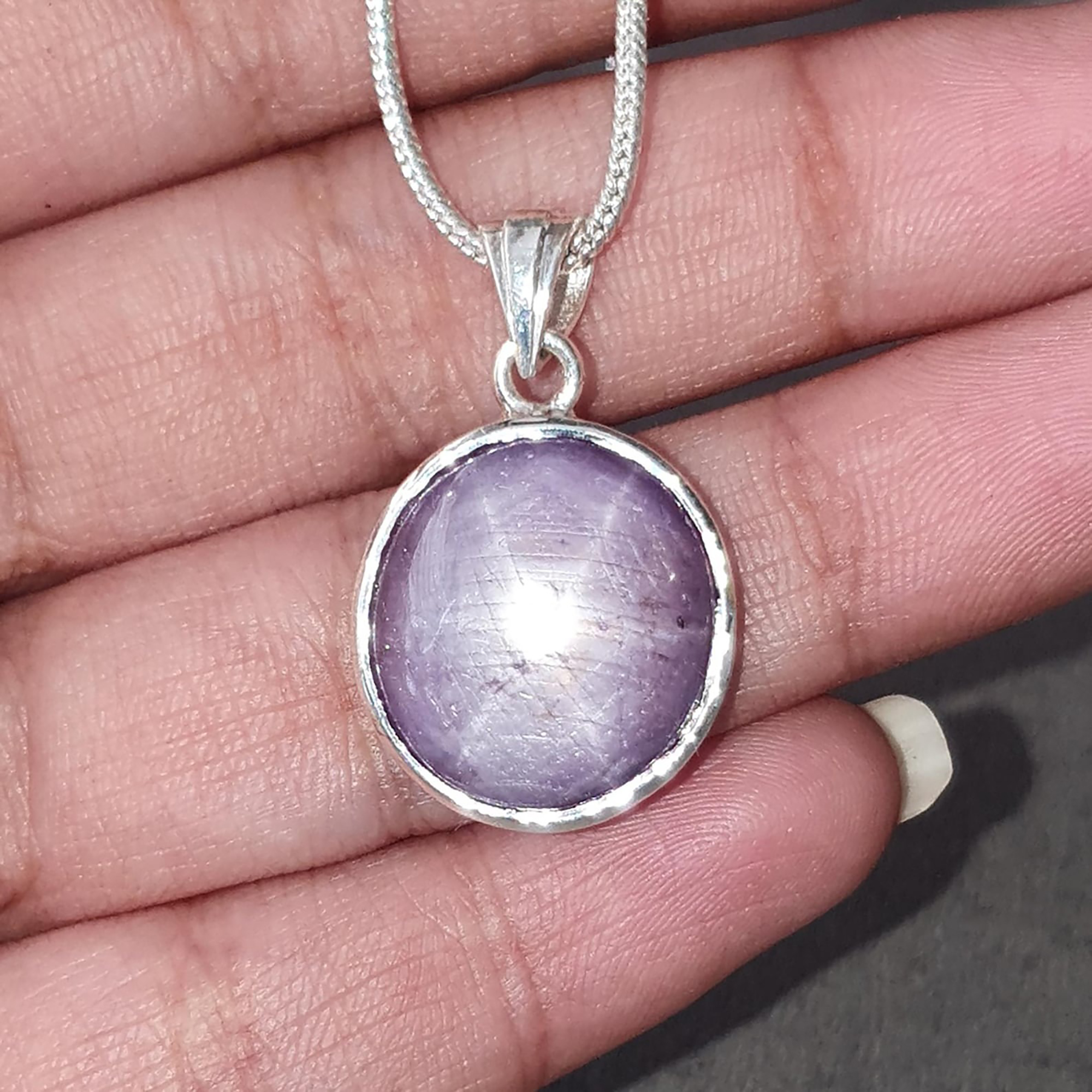 silver pendant