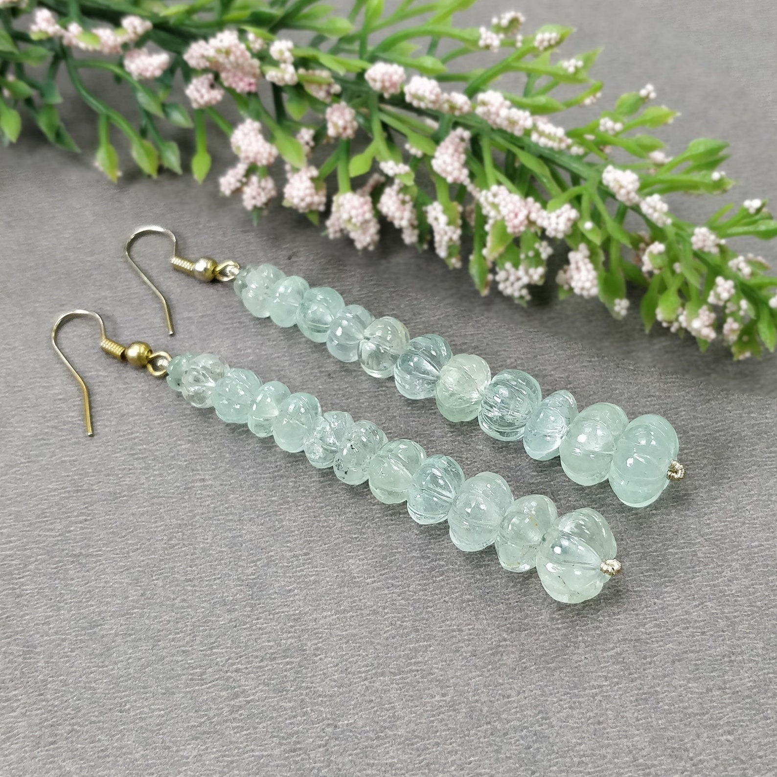 orecchino di perline