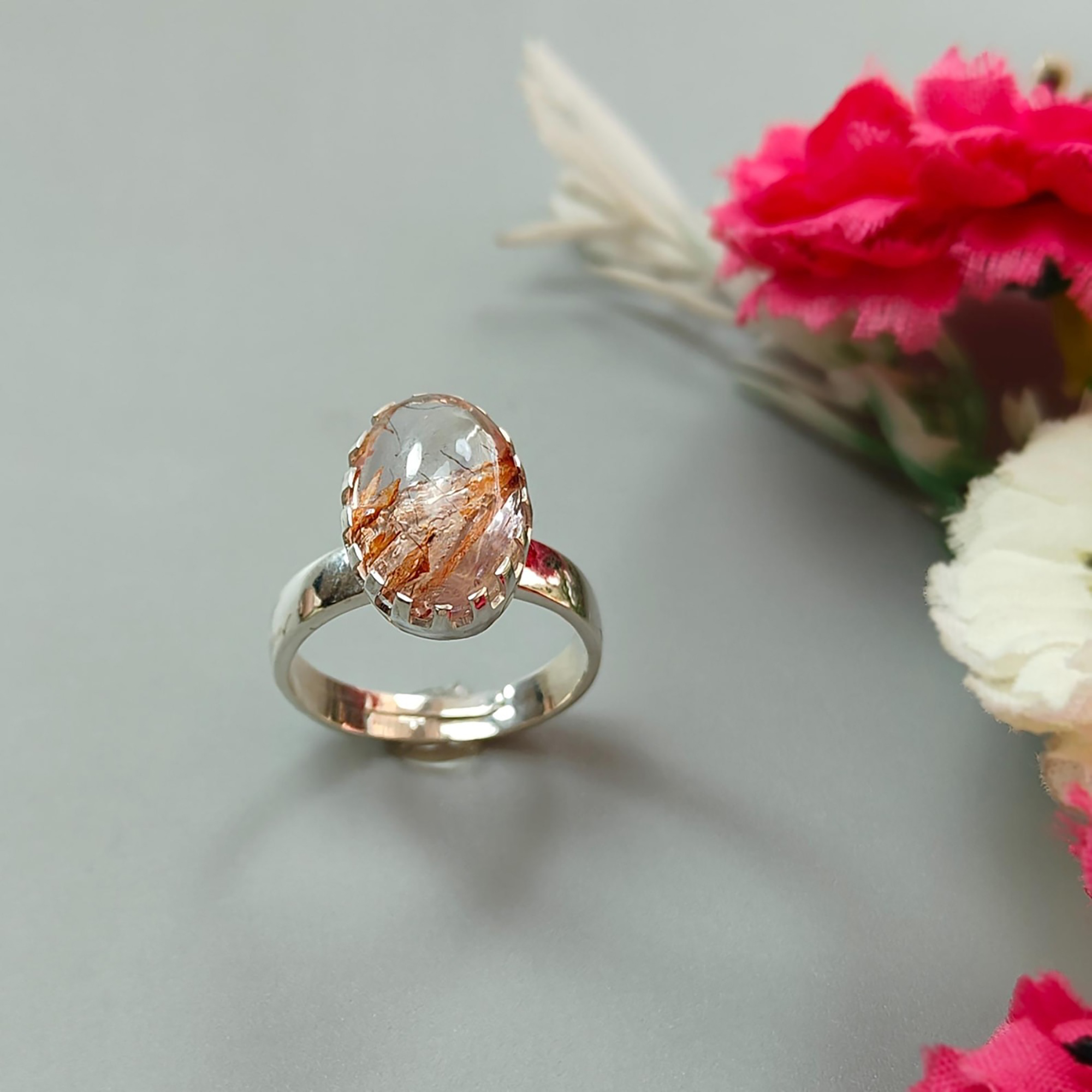 Bague sertie fermée