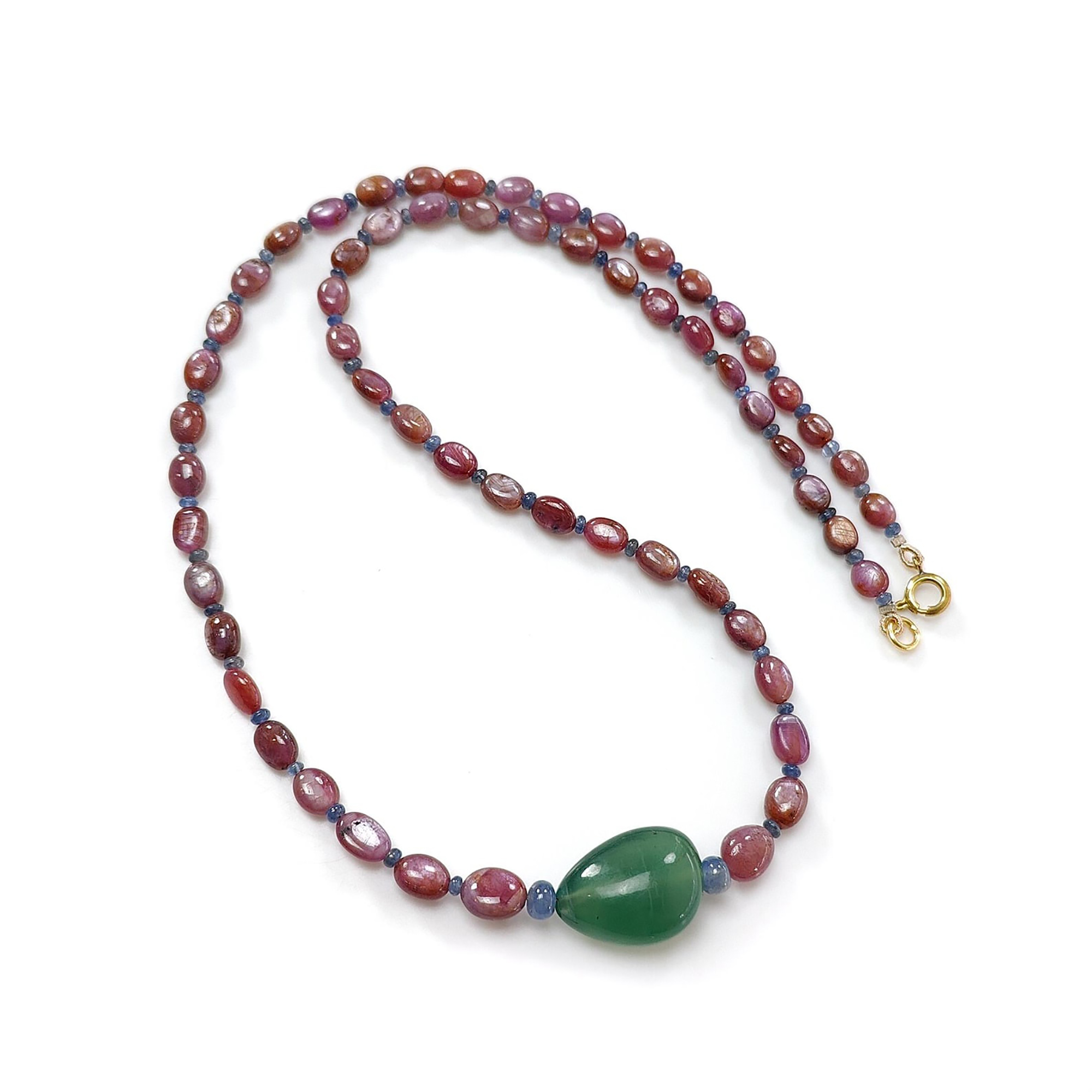 brass necklace