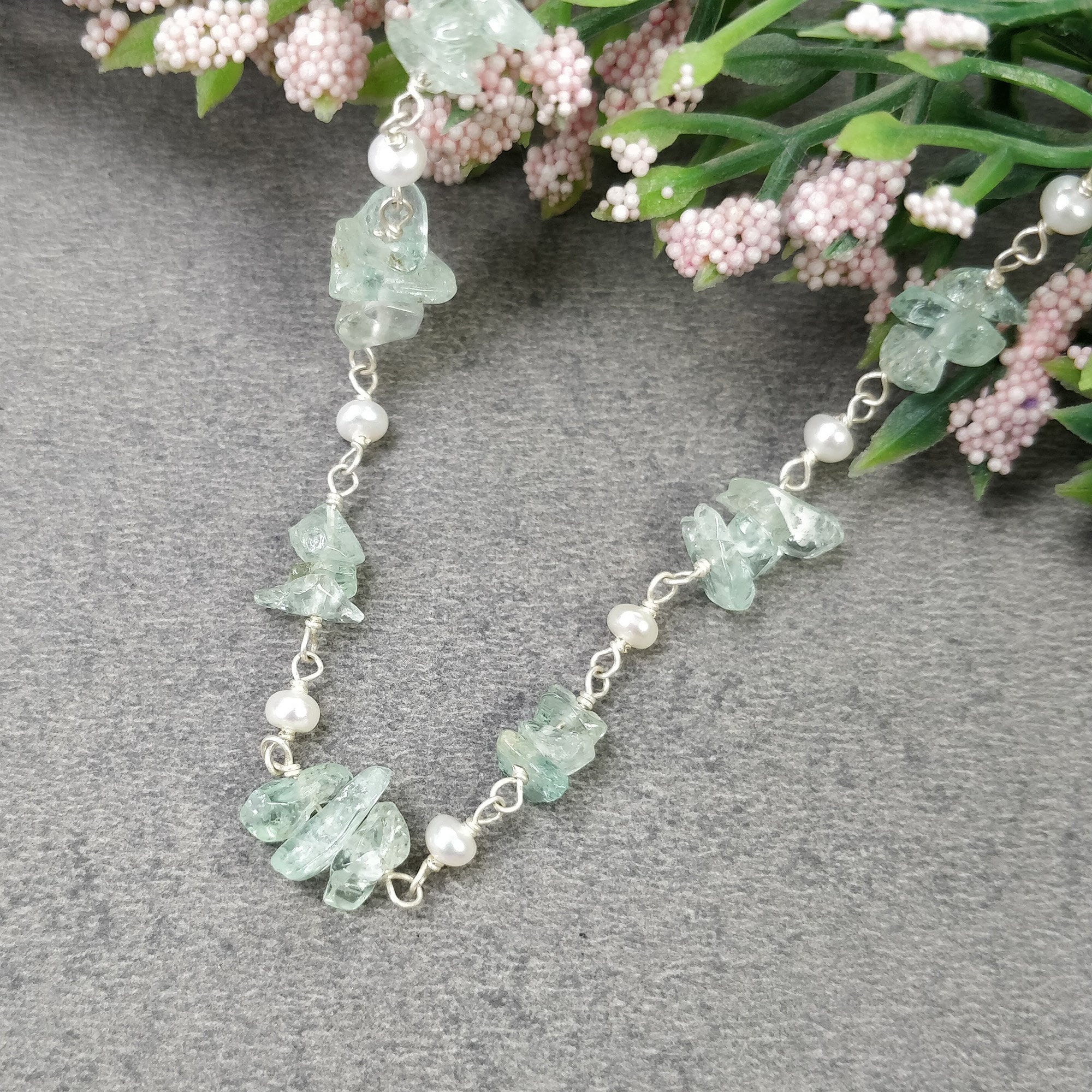 Collar de plata