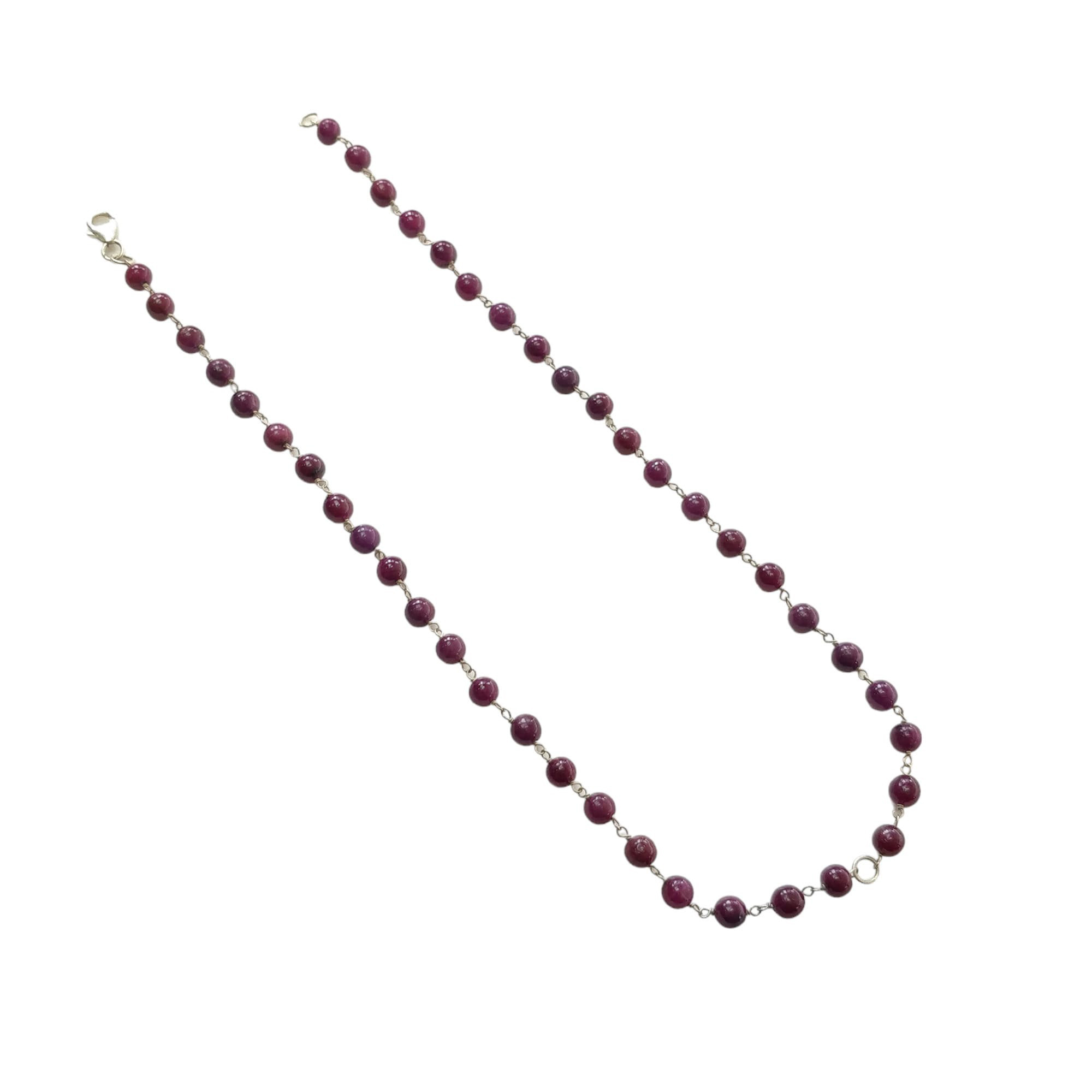 Collana di rubini