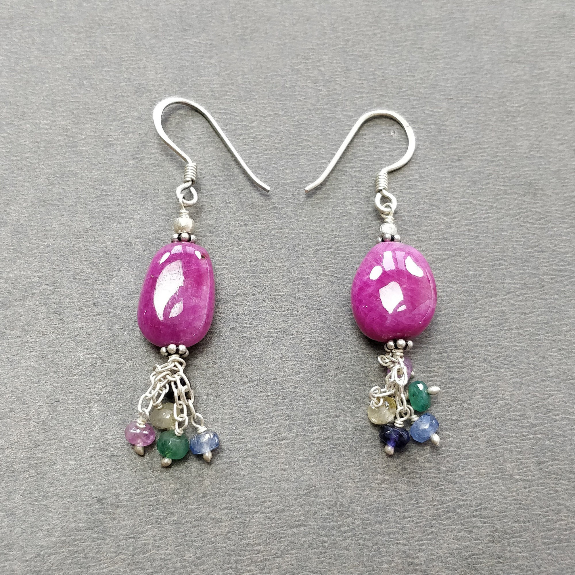 Conjunto de joyas de zafiro