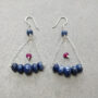 Boucles d'oreilles en perles