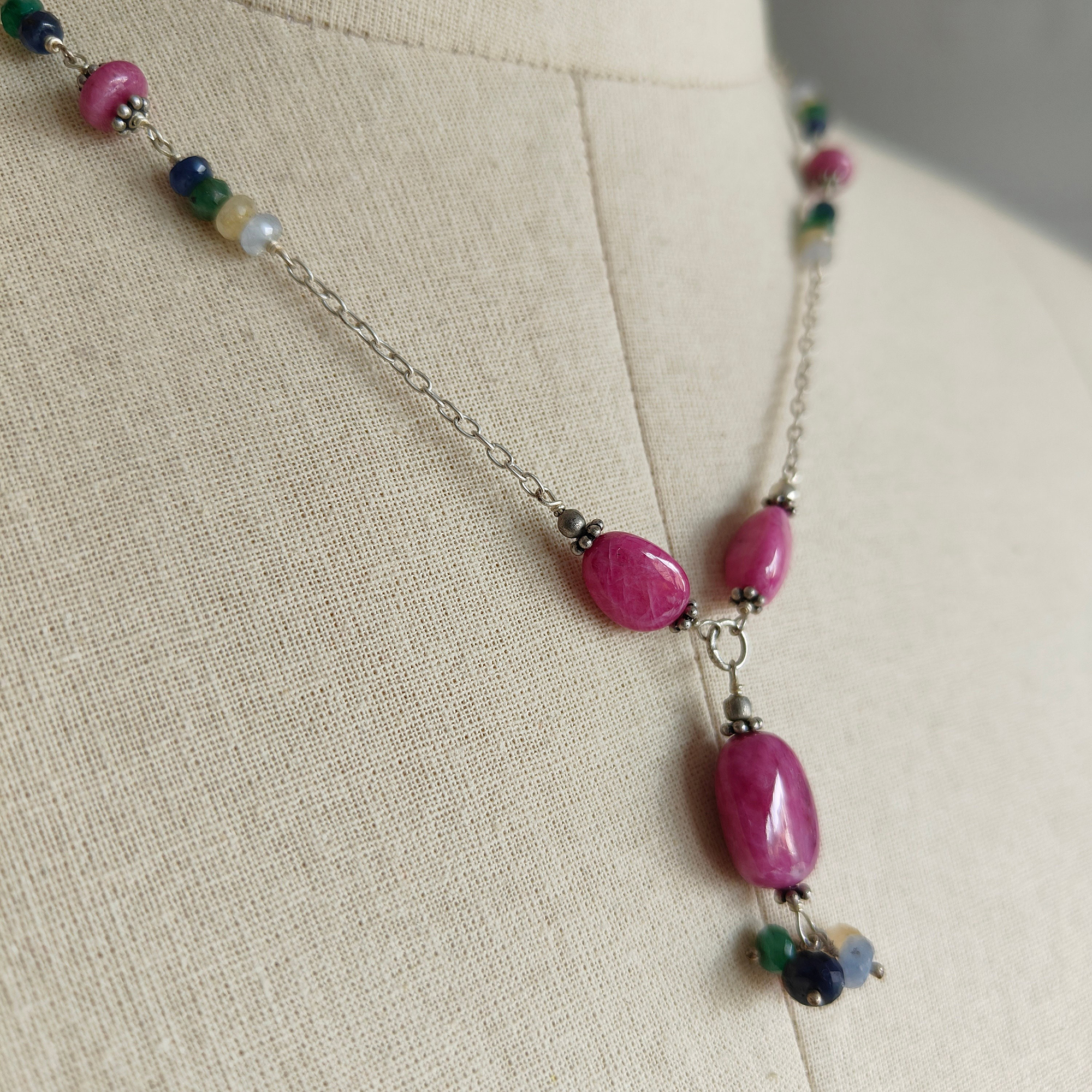 Ensemble de bijoux en argent