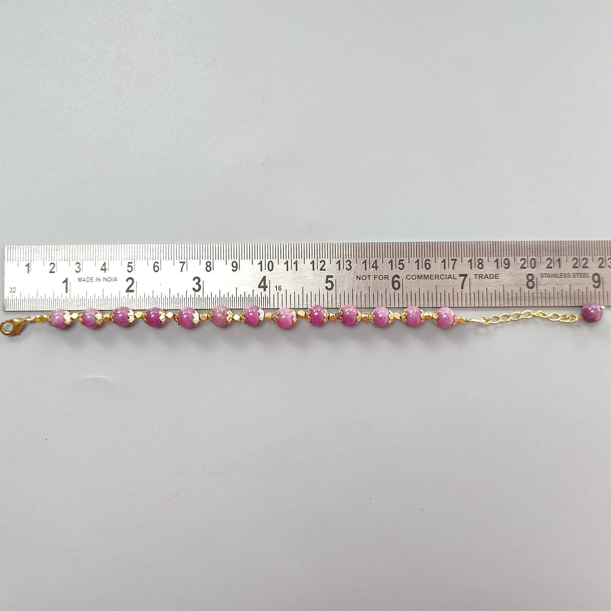 Pulsera de piedras preciosas