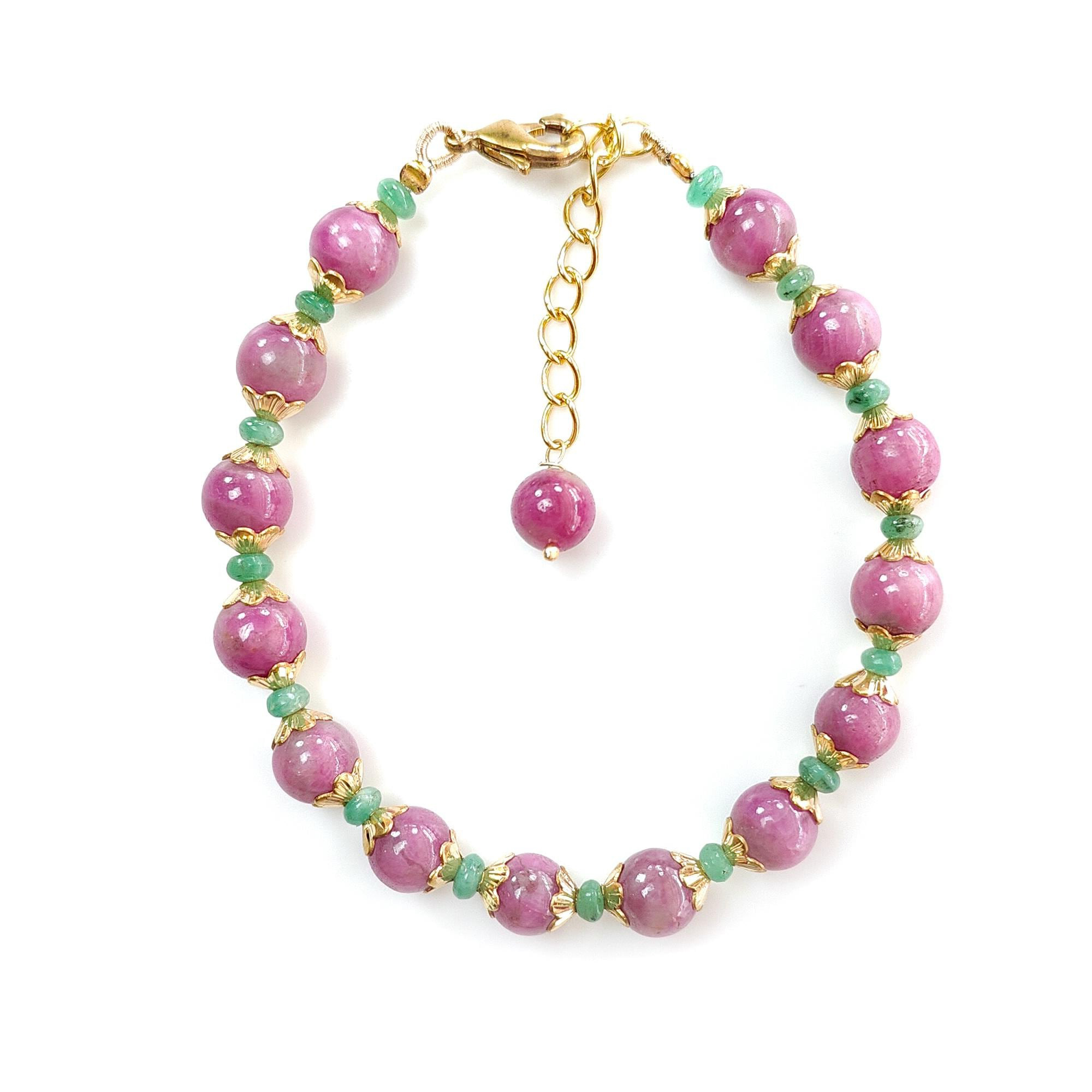 ルビーのブレスレット