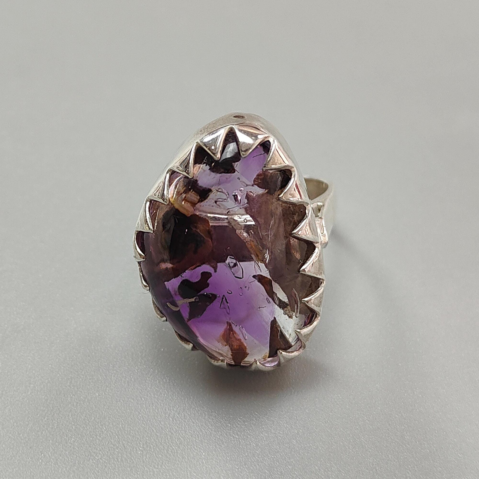 Anillo de amatista