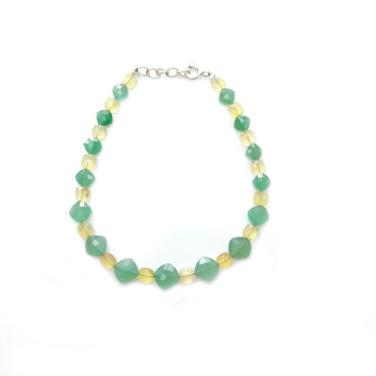 beads faceted cut bracelet