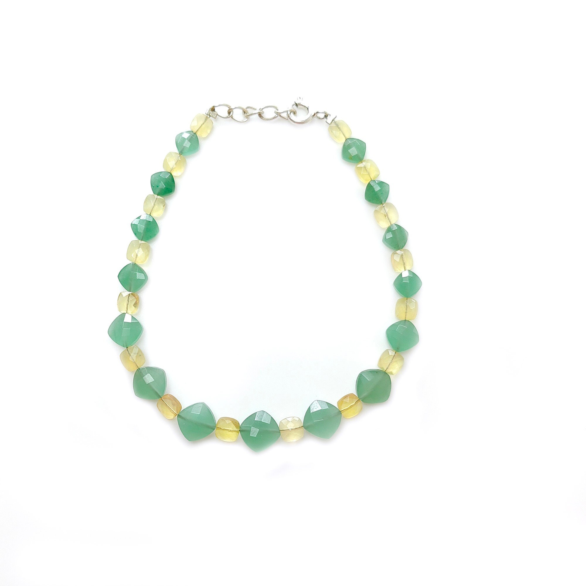 beads faceted cut bracelet