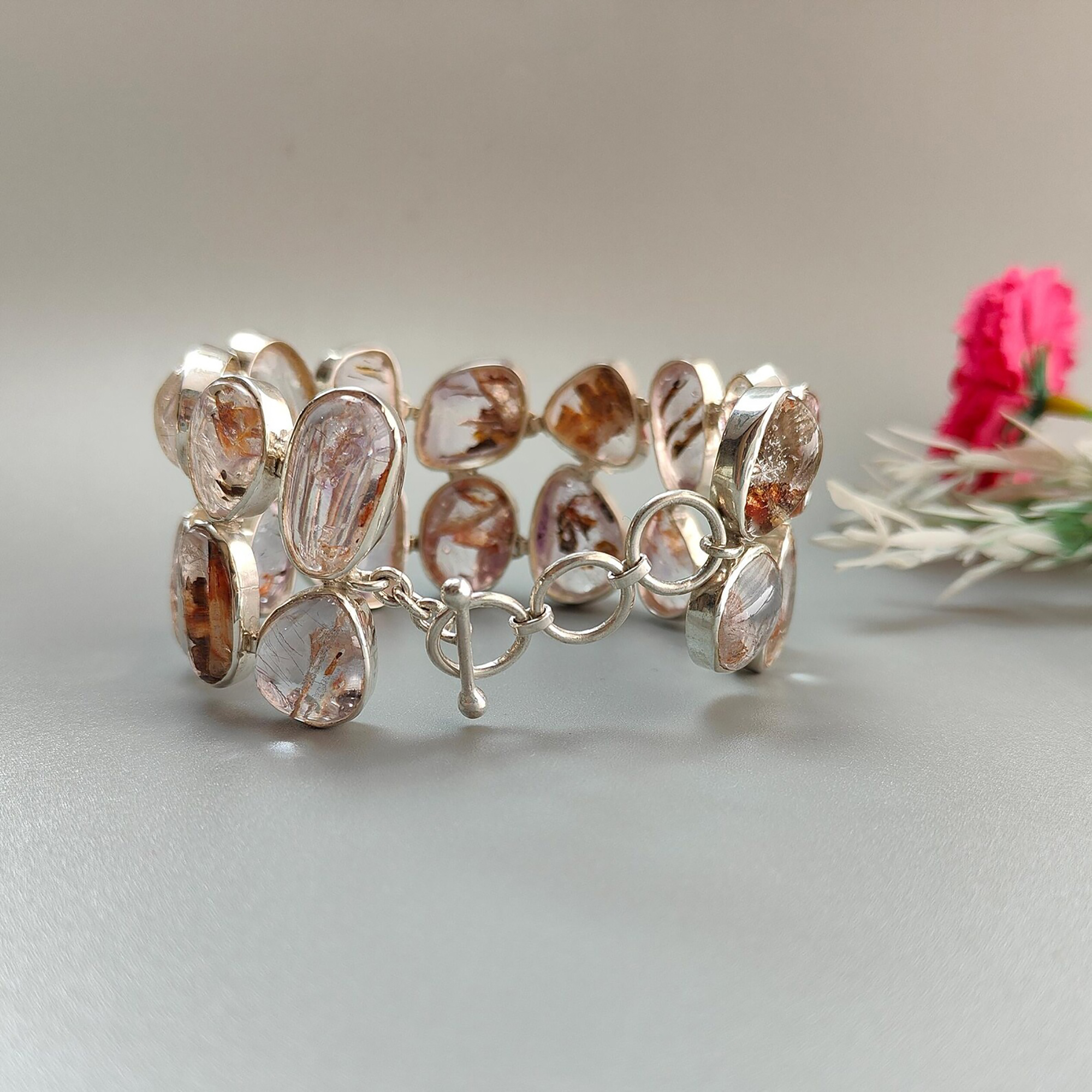 Pulsera de piedras preciosas