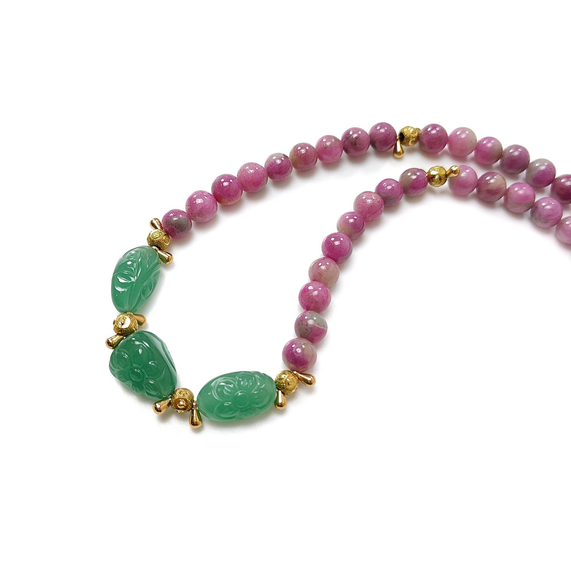 Set di gioielli con rubini