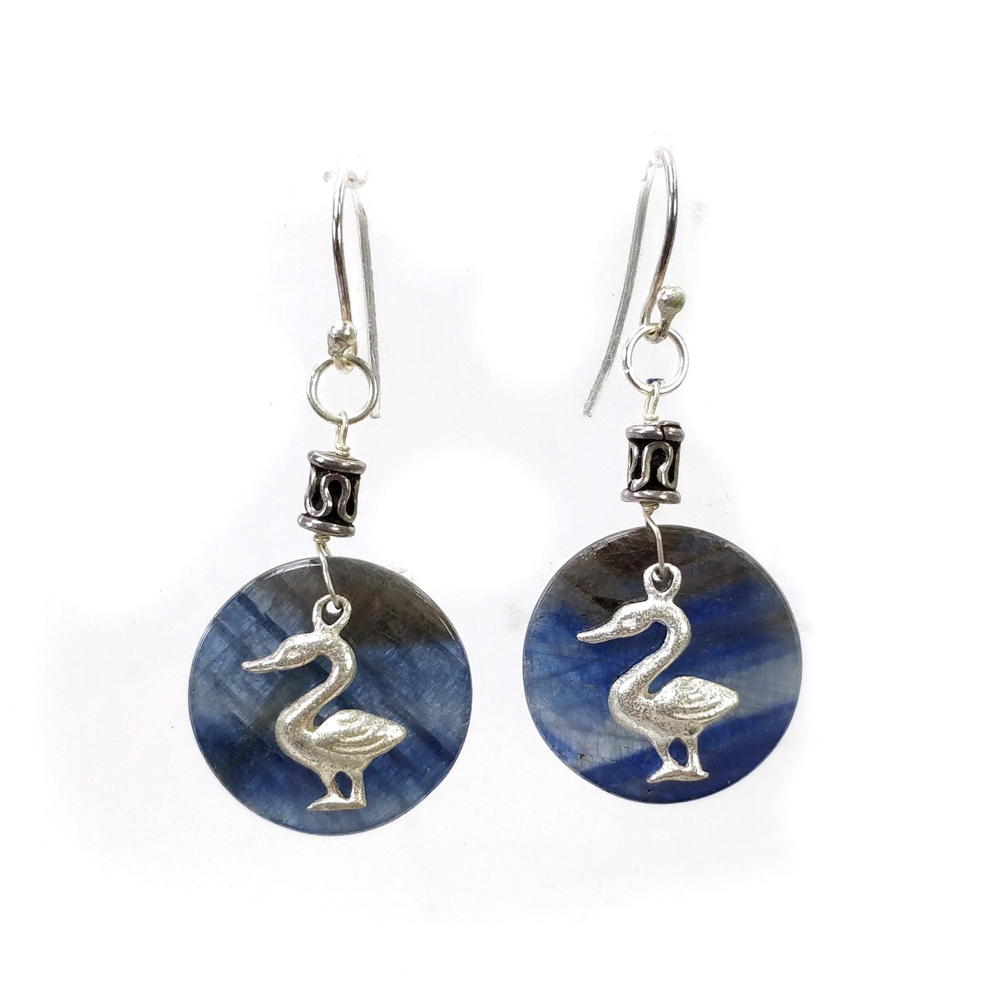 pendiente de gancho colgante