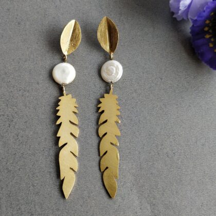 pendientes de latón