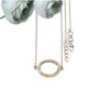 silver necklace