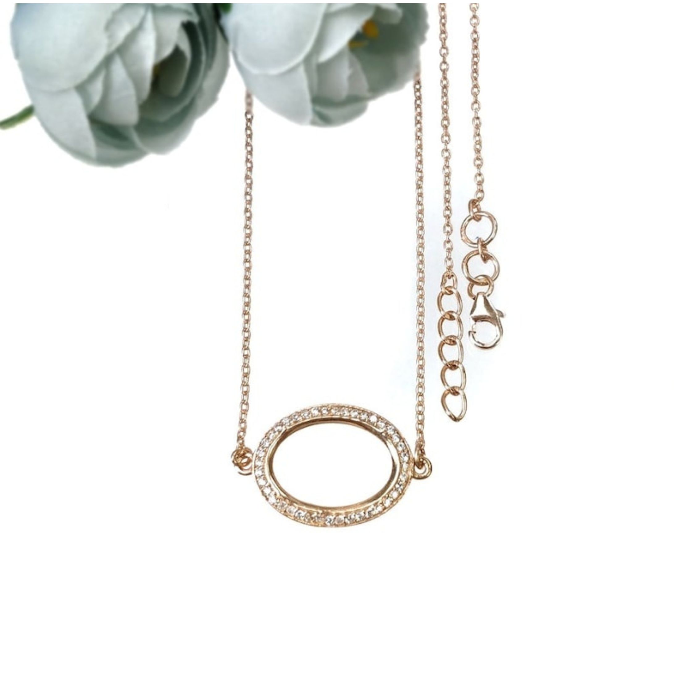 silver necklace